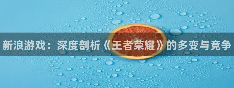星欧娱乐是什么：新浪游戏：深度剖析《王者荣耀》的多变与竞争