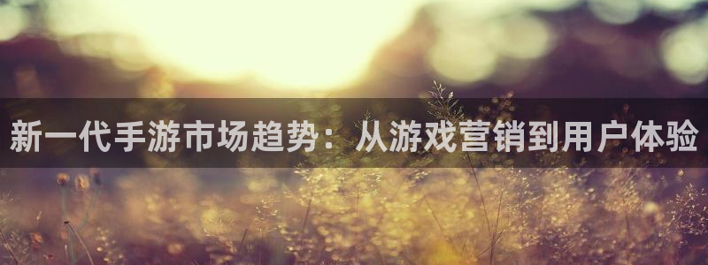 手机版星欧娱乐客户端下载：新一代手游市场趋势：从游戏营销到用