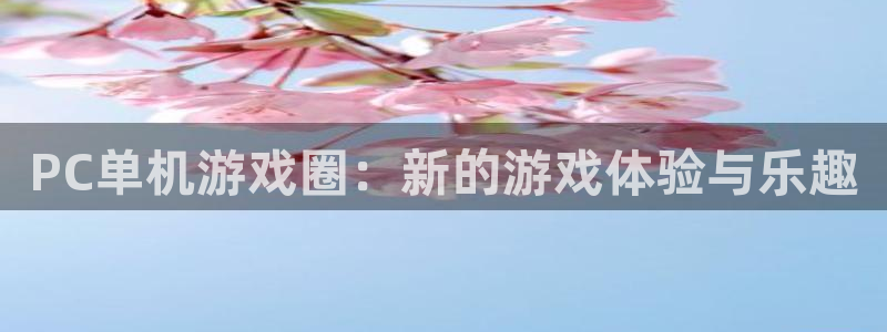 星欧娱乐2登录：PC单机游戏圈：新的游戏体验与乐趣