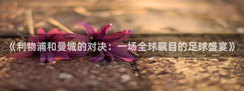 833看球直播在线观看：《利物浦和曼城的对决：一场全球瞩目的足球盛宴》